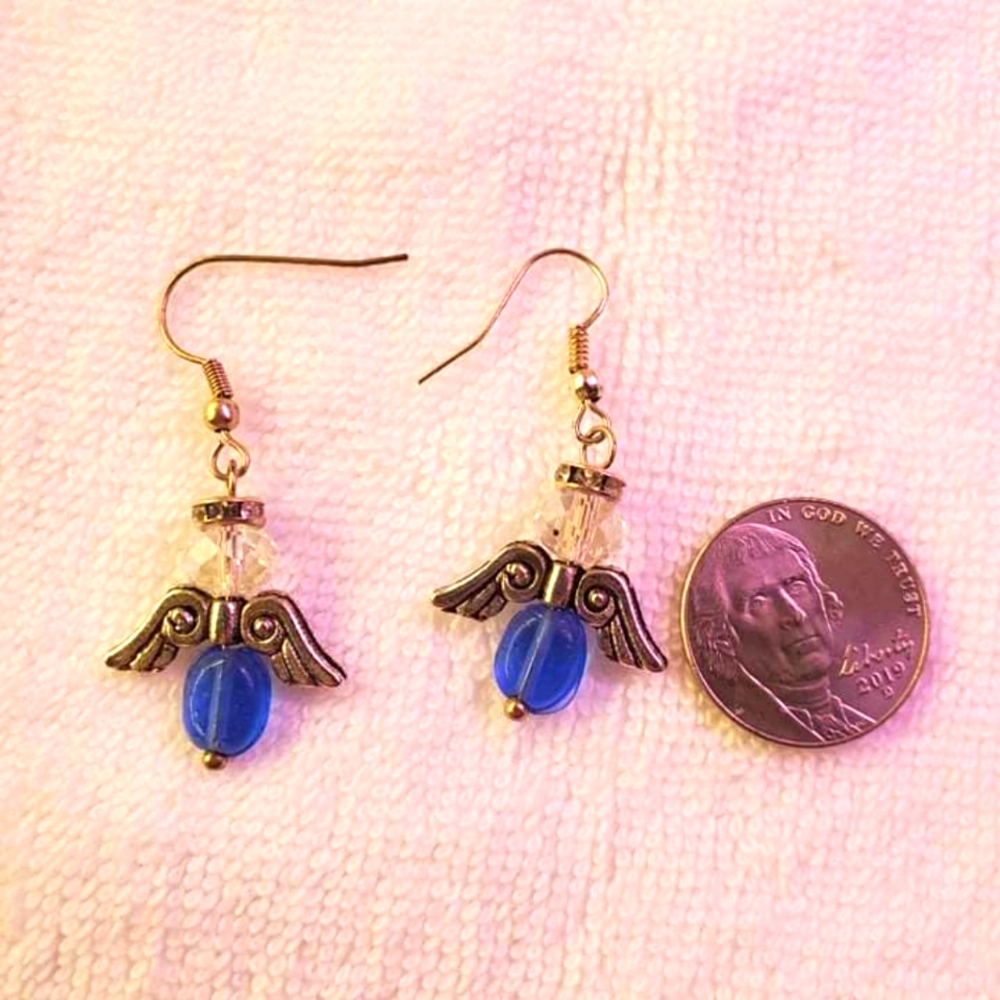 Angel earrings